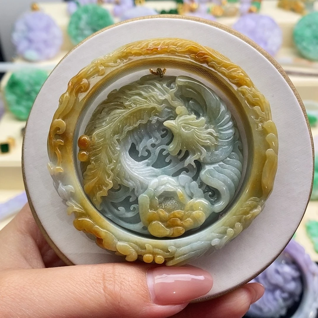 翡翠未镶嵌手镯套镯