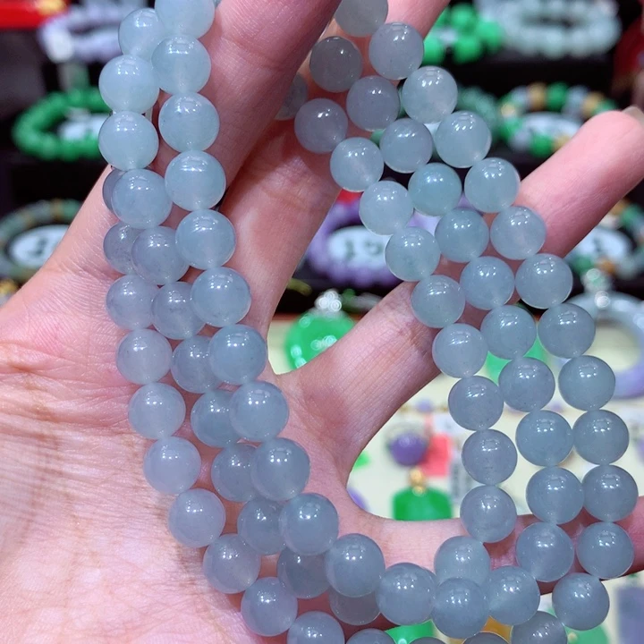 翡翠未镶嵌手链翡翠8