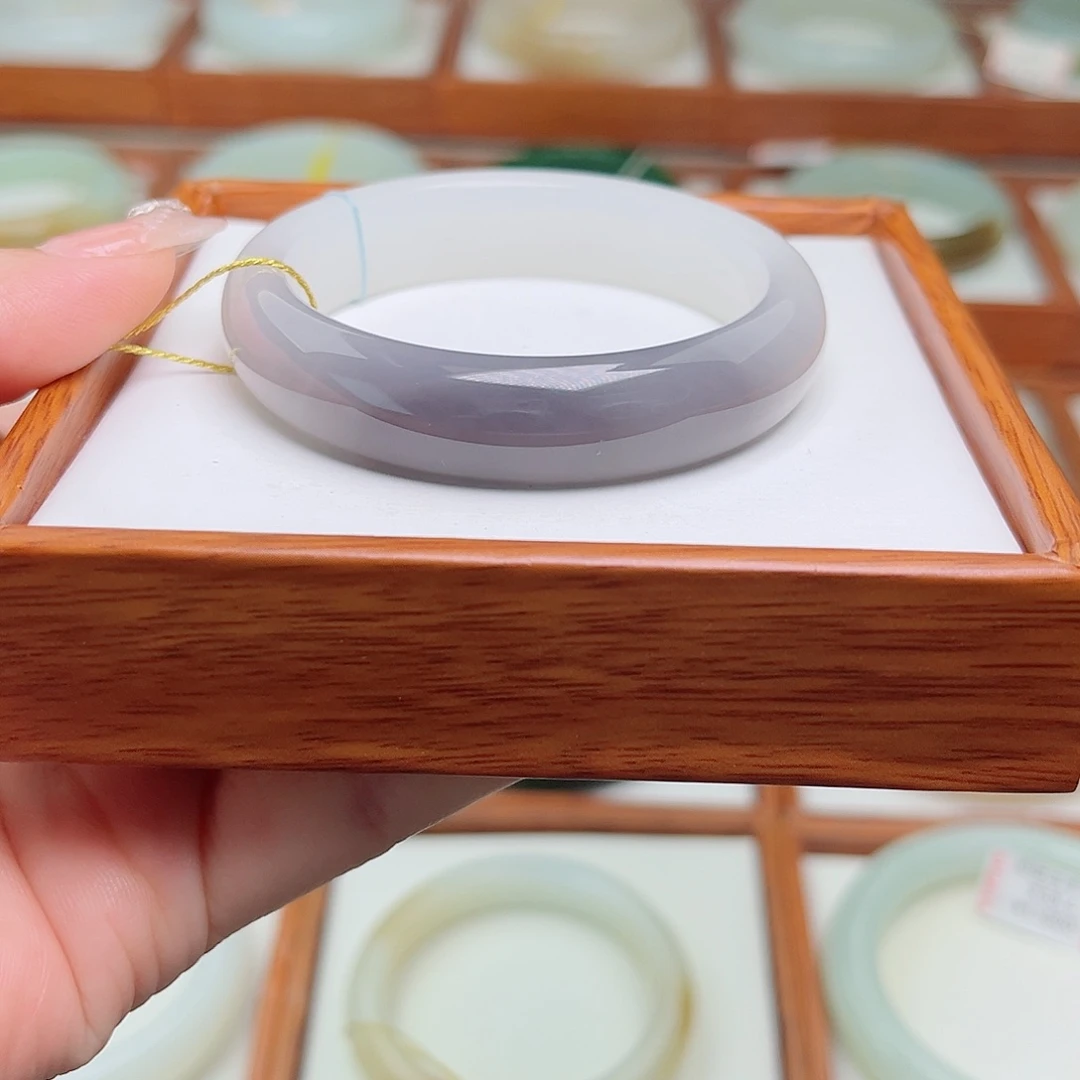 未镶嵌手镯和田玉50.5