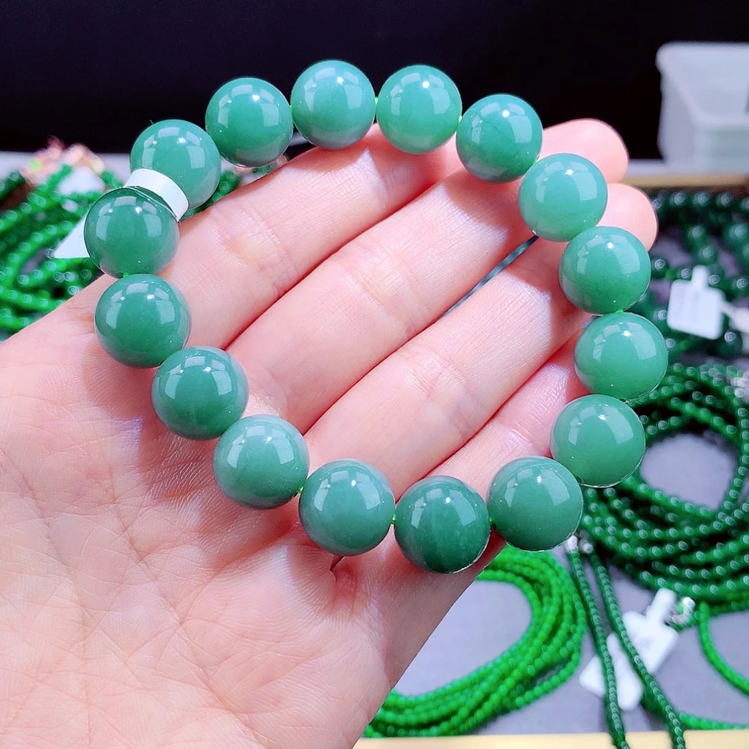 翡翠未镶嵌毛衣链