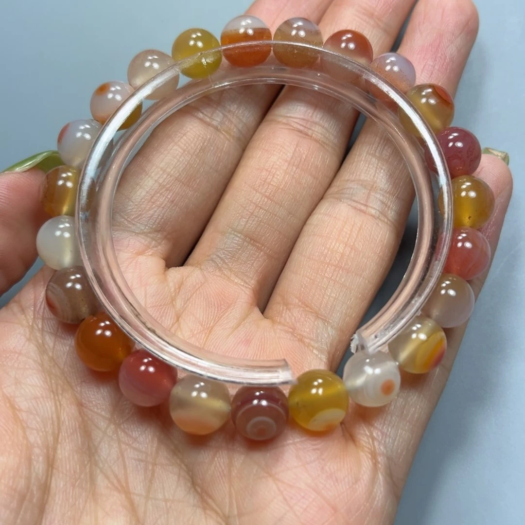 南红玛瑙多宝天眼未镶嵌