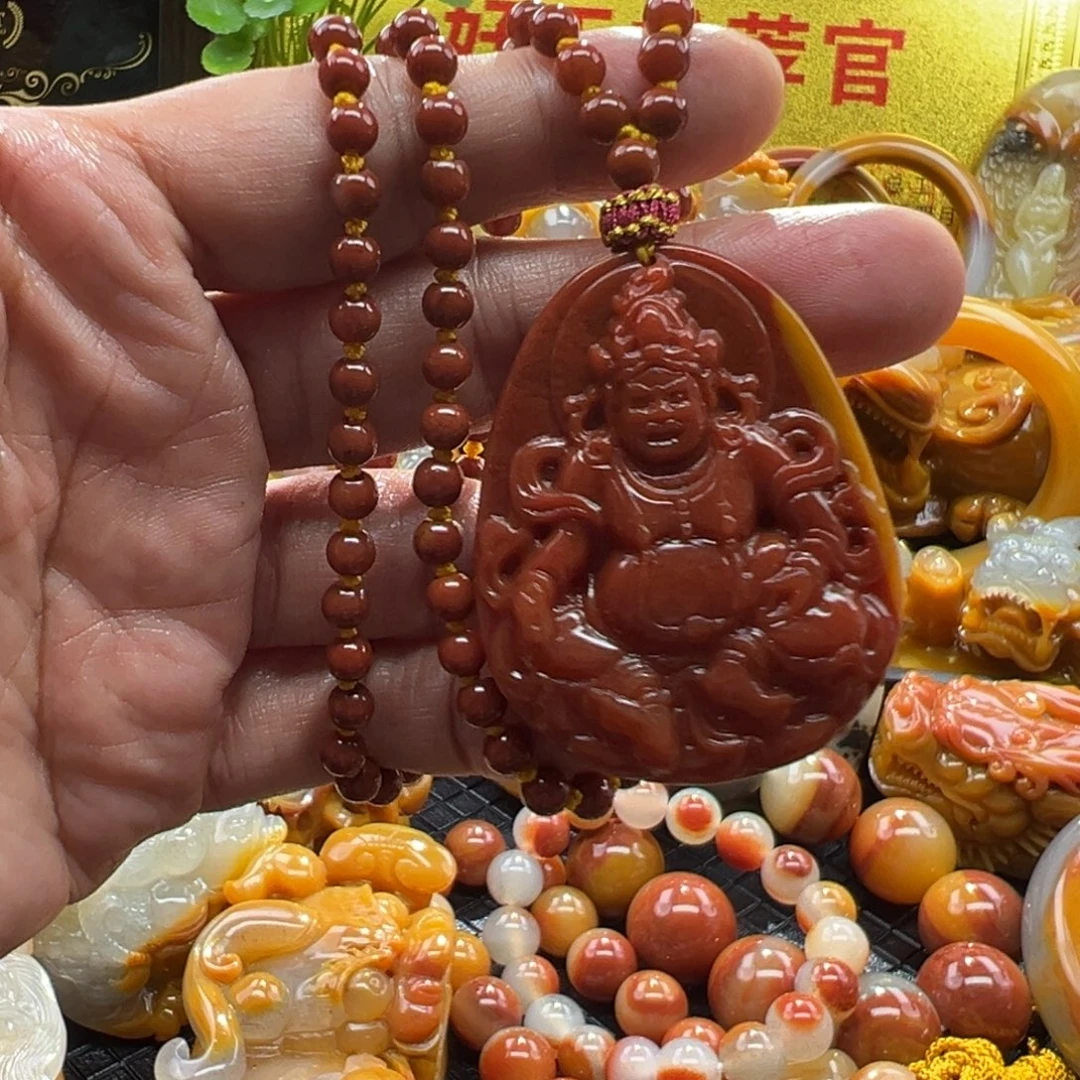 石英质玉未镶嵌颈饰