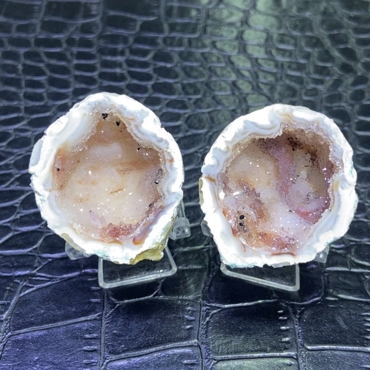 水晶珠宝半成品未镶嵌迷你小彩盆