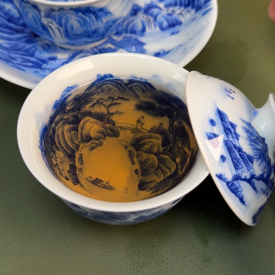 景德镇纯手绘茶具圆圆212