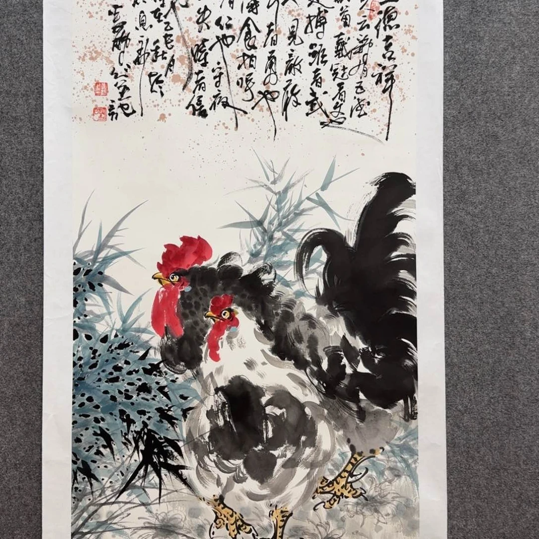 国画娄鹏老师手绘作品