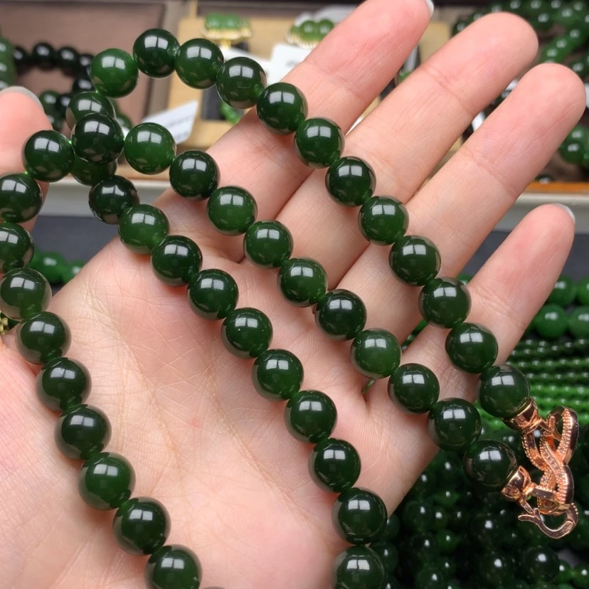 【闪购商品】颈饰未镶嵌和田玉（碧玉）大*