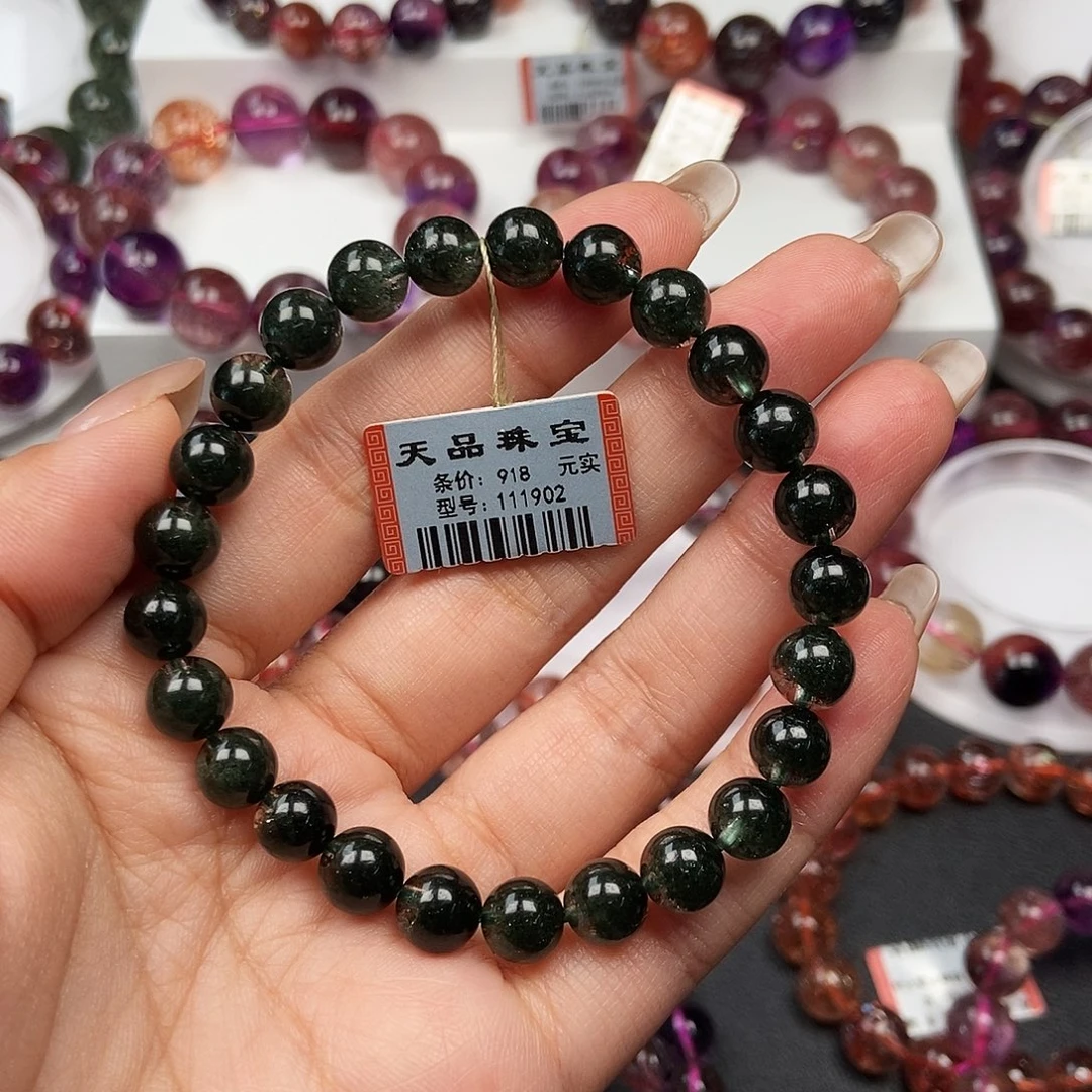 手链水晶未镶嵌绿幽灵111902