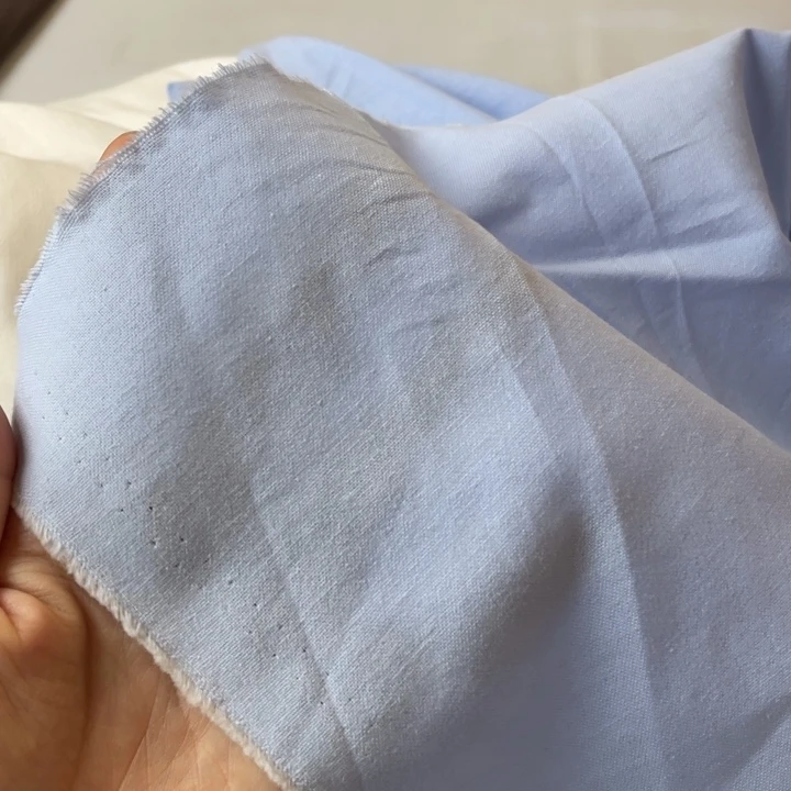 天丝（莱赛尔纤维）蓝色全棉2米