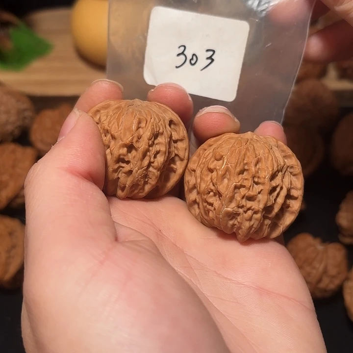 把件文玩核桃40 尺    磨盘   303