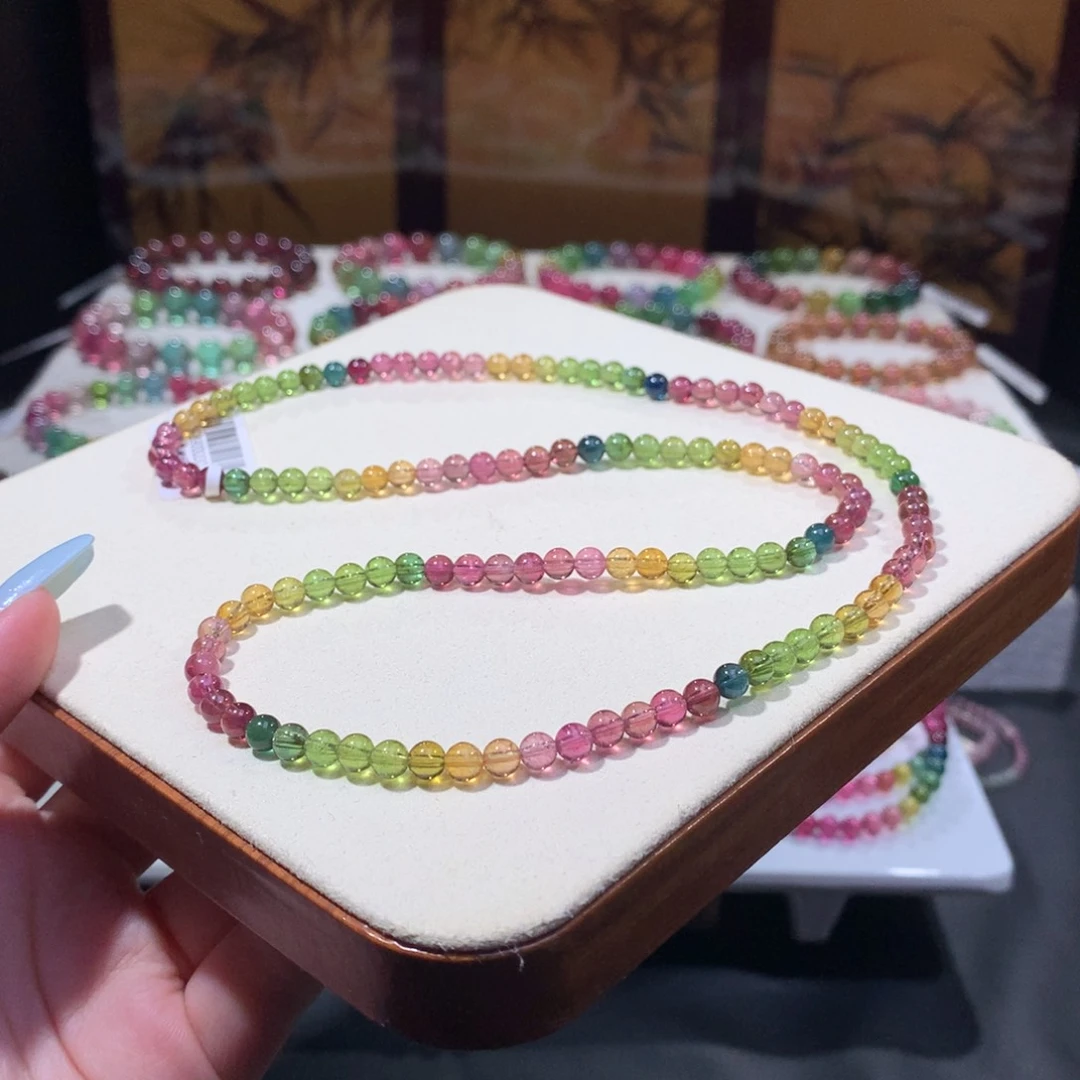 未镶嵌手链碧玺碧玺