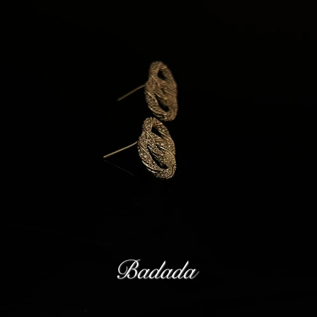 铜合金耳饰 【耳钉组合】轻奢女士气质精致高定耳钉0055