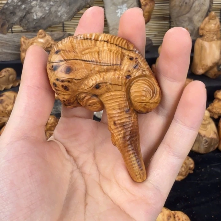 柏木（崖柏）手把件