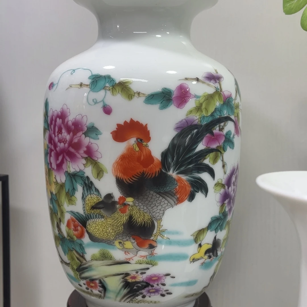 景德镇陶瓷花瓶摆件