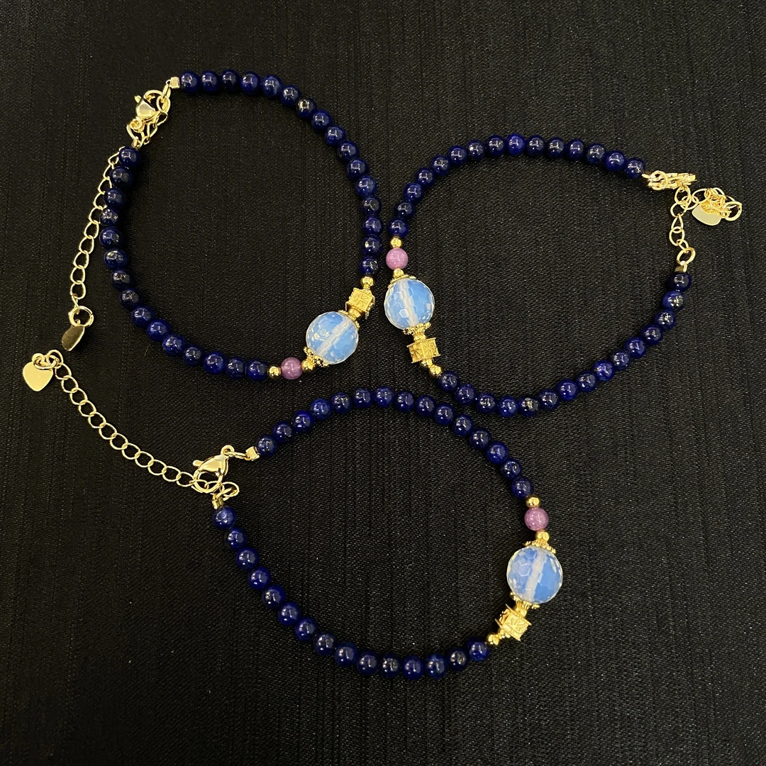 青金石手链4m*（多样性发一个）052