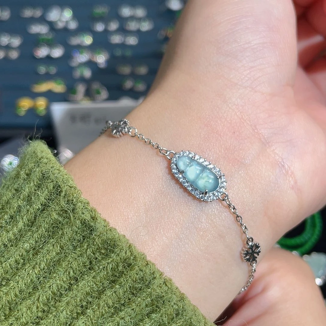 未镶嵌手链翡翠手链