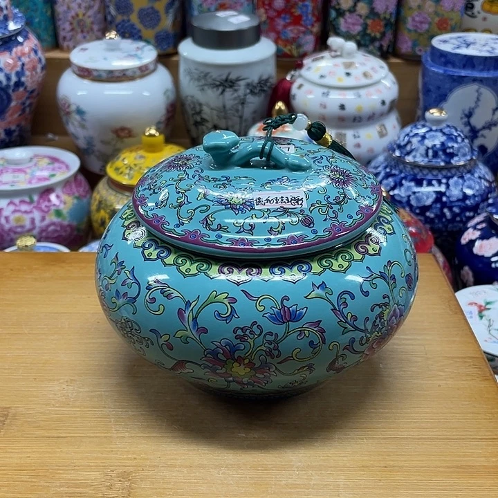 陶瓷罐密封罐茶叶罐