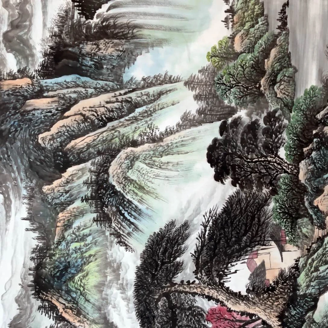 国画国画作品国画作品老师手绘