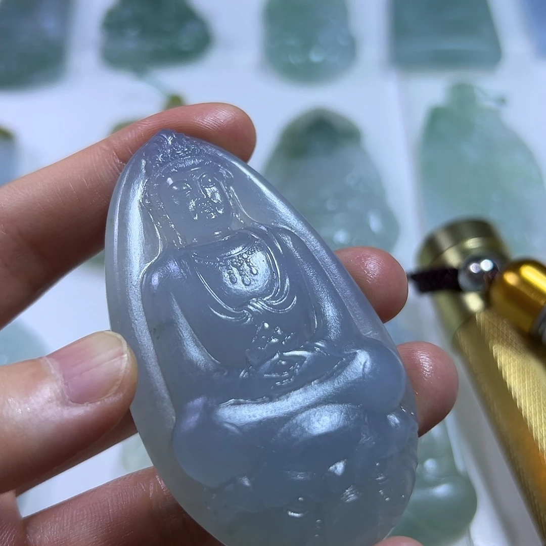 未镶嵌定制翡翠挂件