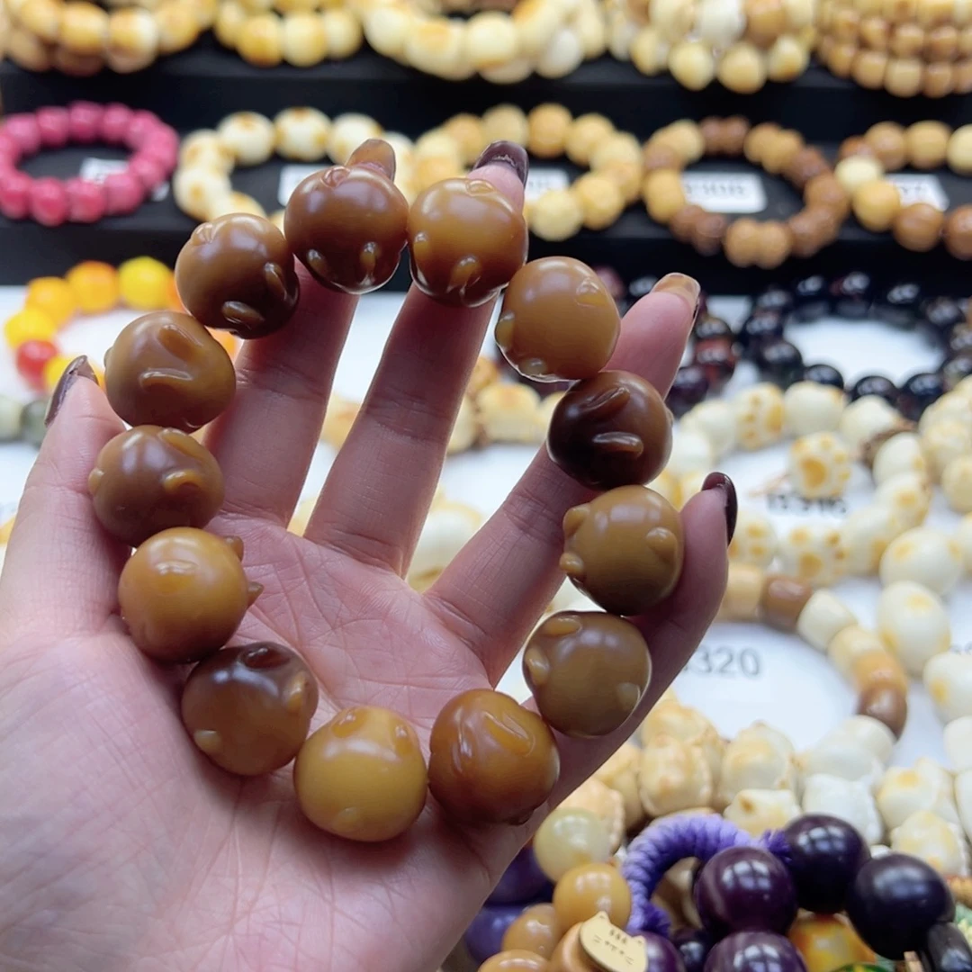 吊坠白玉菩提21➕卡干车干磨菩提兔子