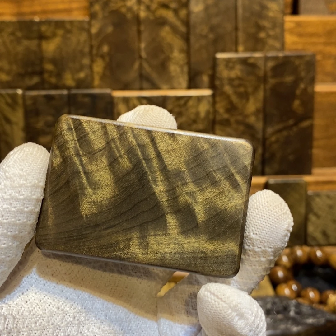 阴沉木阴沉金丝楠木无事牌