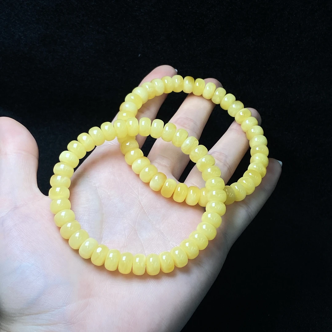 【星浩好物】蜜蜡手串QT03H521【多样性发一件】5*8mm