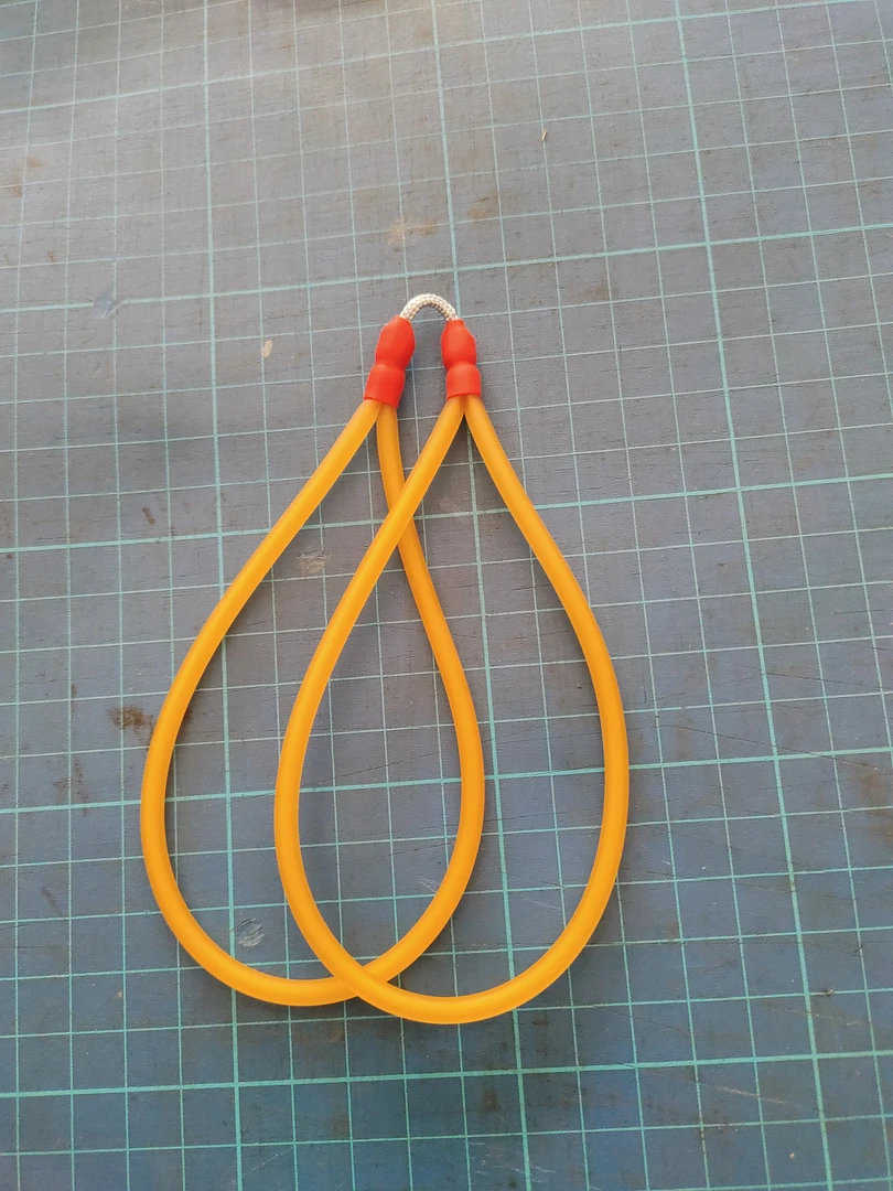 传统风格皮筋组拉力绳