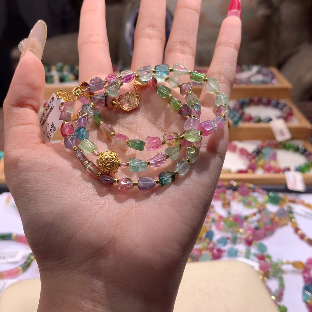 未镶嵌多样性发货其一碧玺