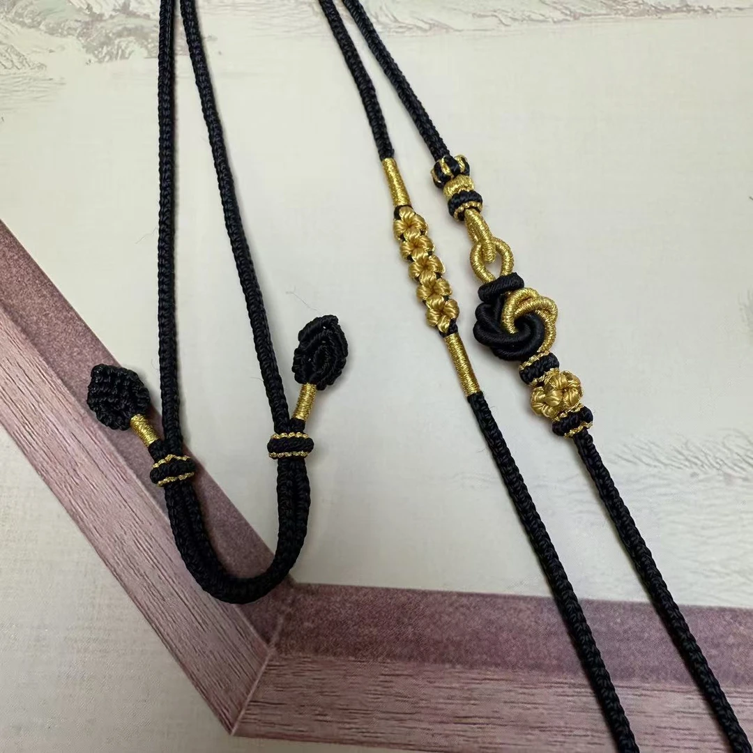 手编吊坠挂绳吊坠绳红绳挂脖项链绳男女挂脖绳子精品编织2