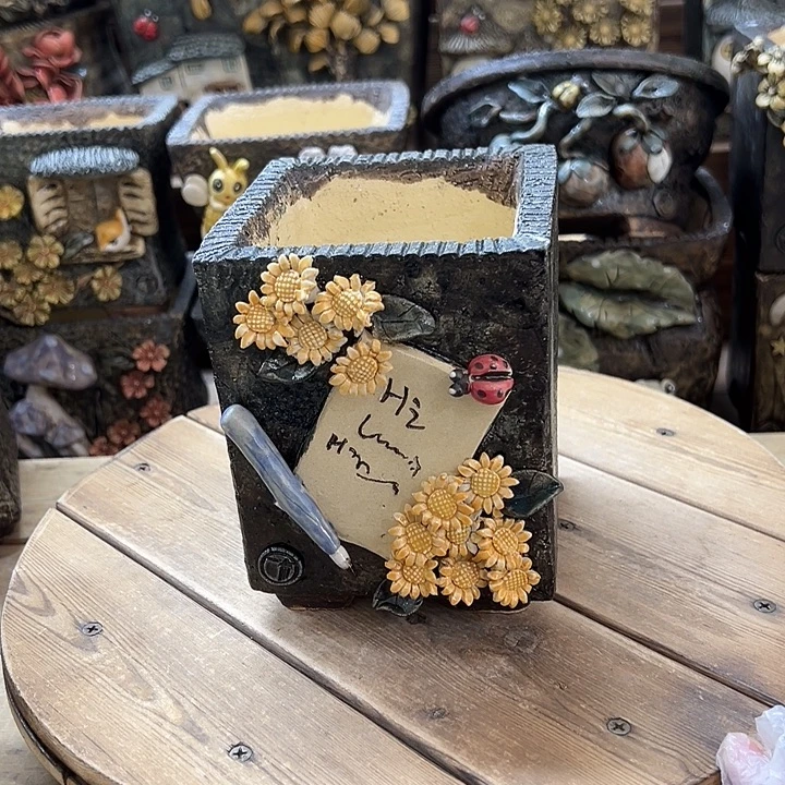 青藤多肉花盆百搭