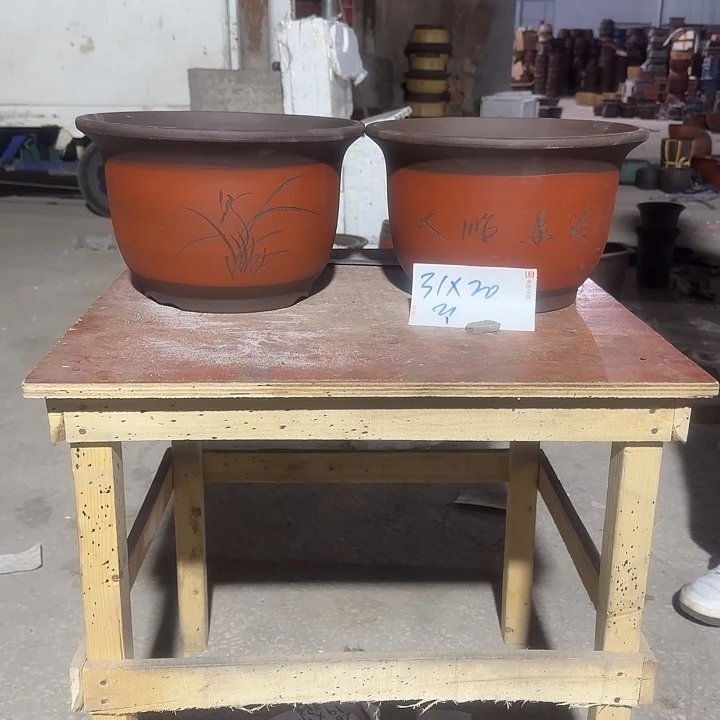 紫砂花盆紫砂花61