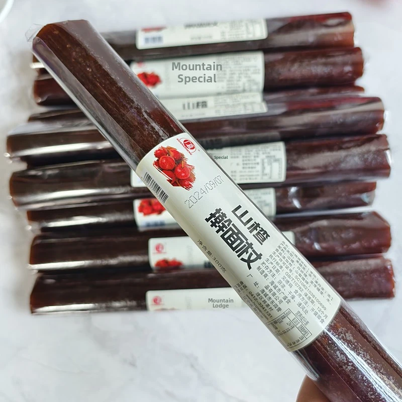 擀面棍果丹皮大山楂条广盛山楂糕大擀面棍山楂蜜饯零食休闲食品