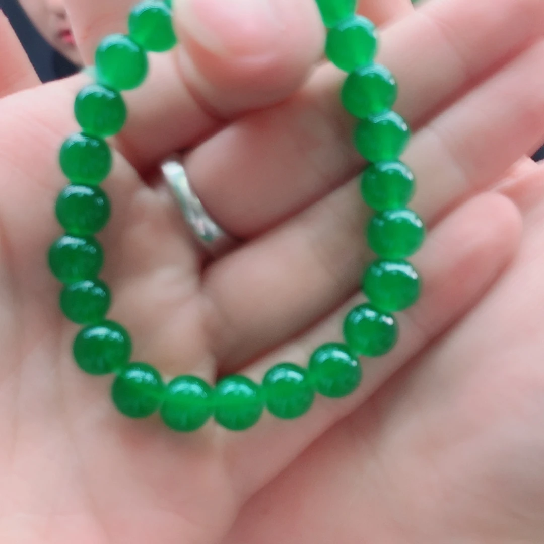 翡翠银S925镶嵌颈饰