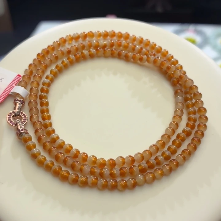 翡翠未镶嵌手链冰胶聚宝盆卡3.5