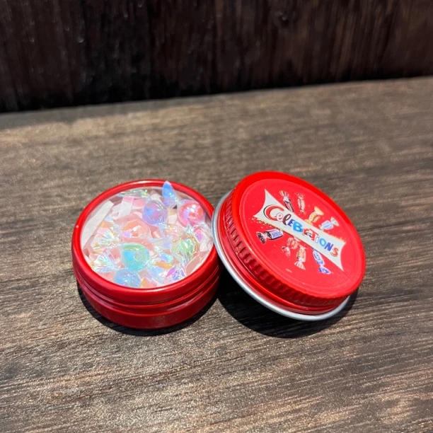 迷你微缩食玩娃屋糖果罐仿真手工千纸鹤糖果摆件过家家