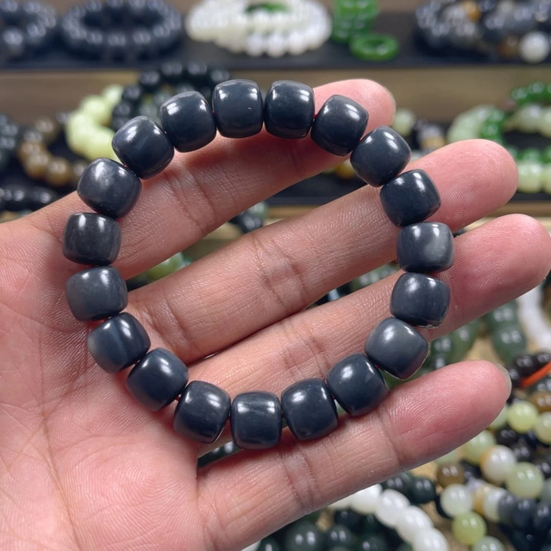 和田玉手串未镶嵌