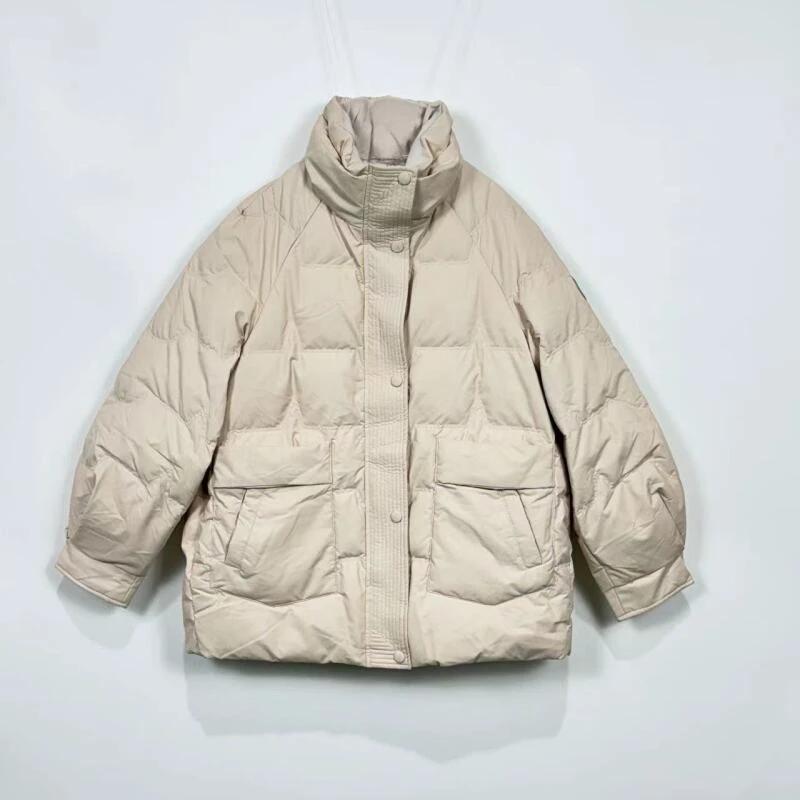 【慈城】22003-1修身百搭短款羽绒服