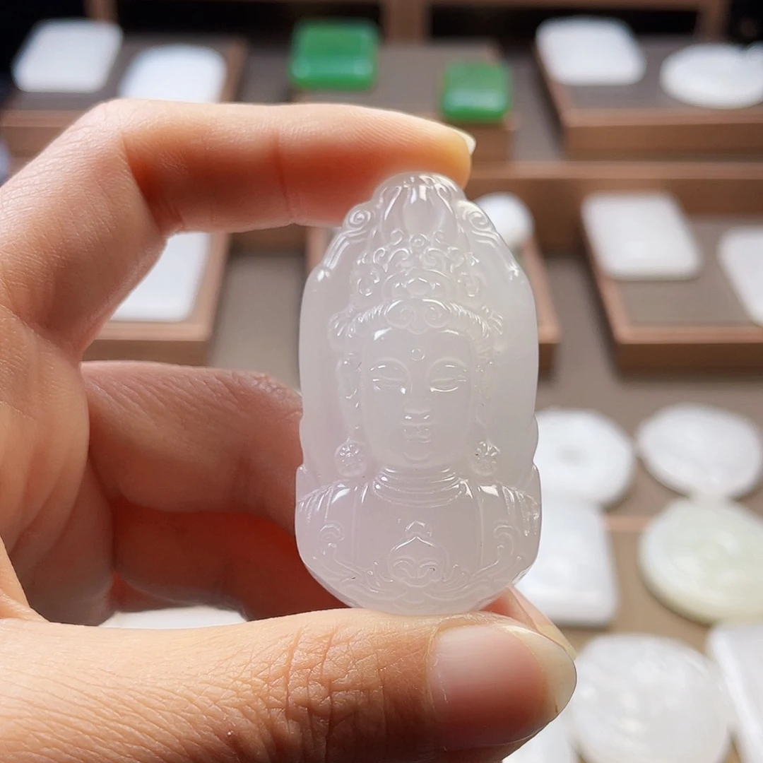 石英质玉（金丝玉）颈饰未镶嵌夏**秋