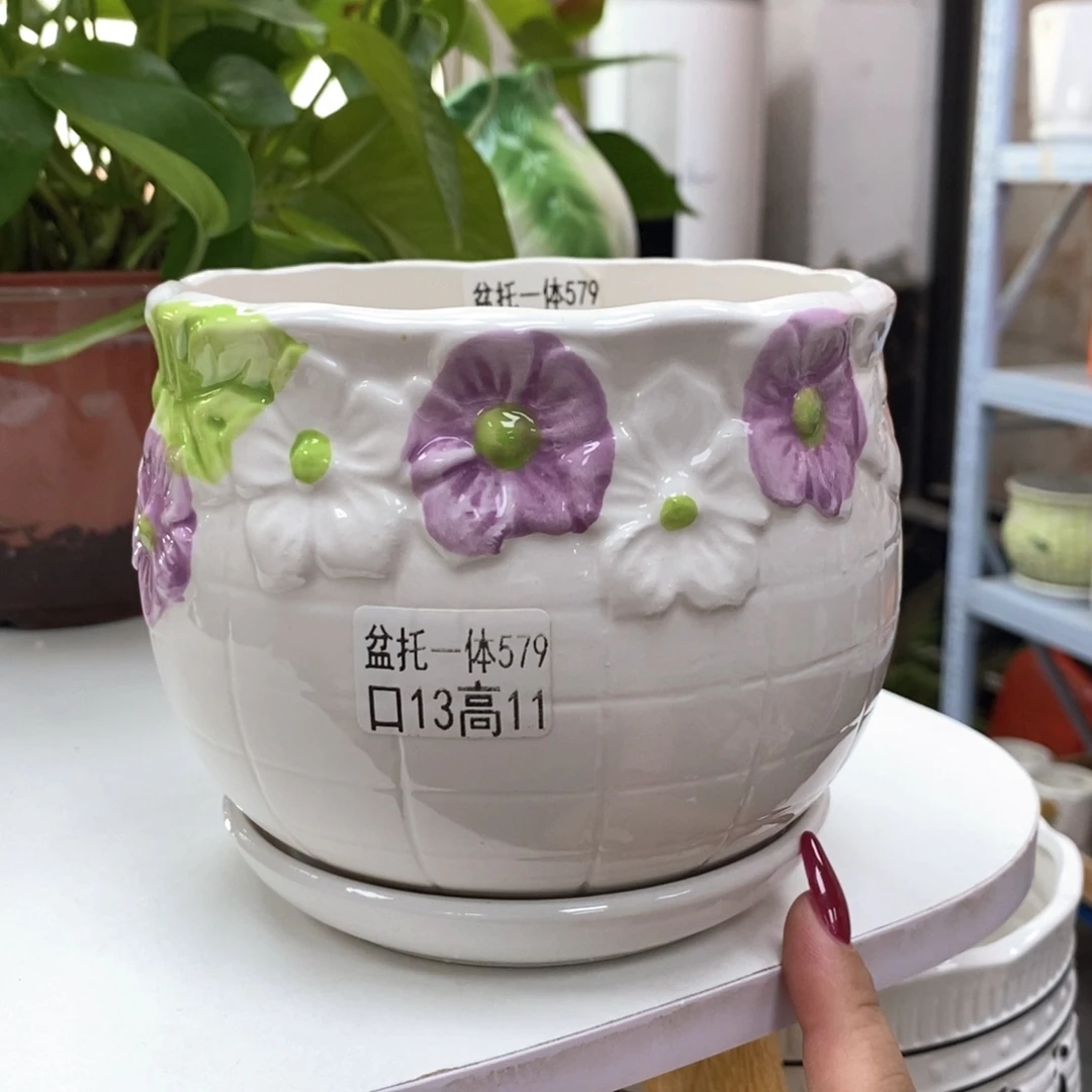 @陶瓷花盆@@5579