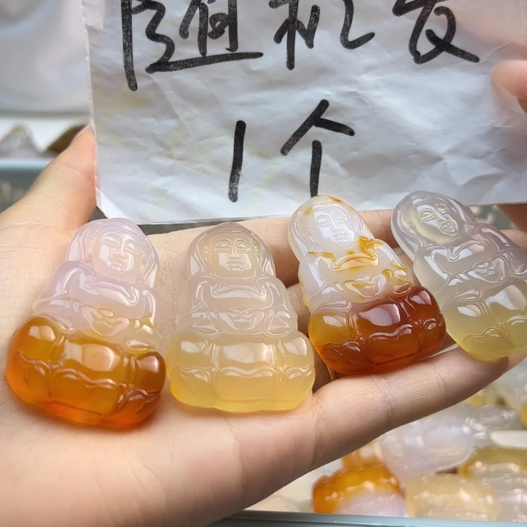 玛瑙/玉髓未镶嵌项链