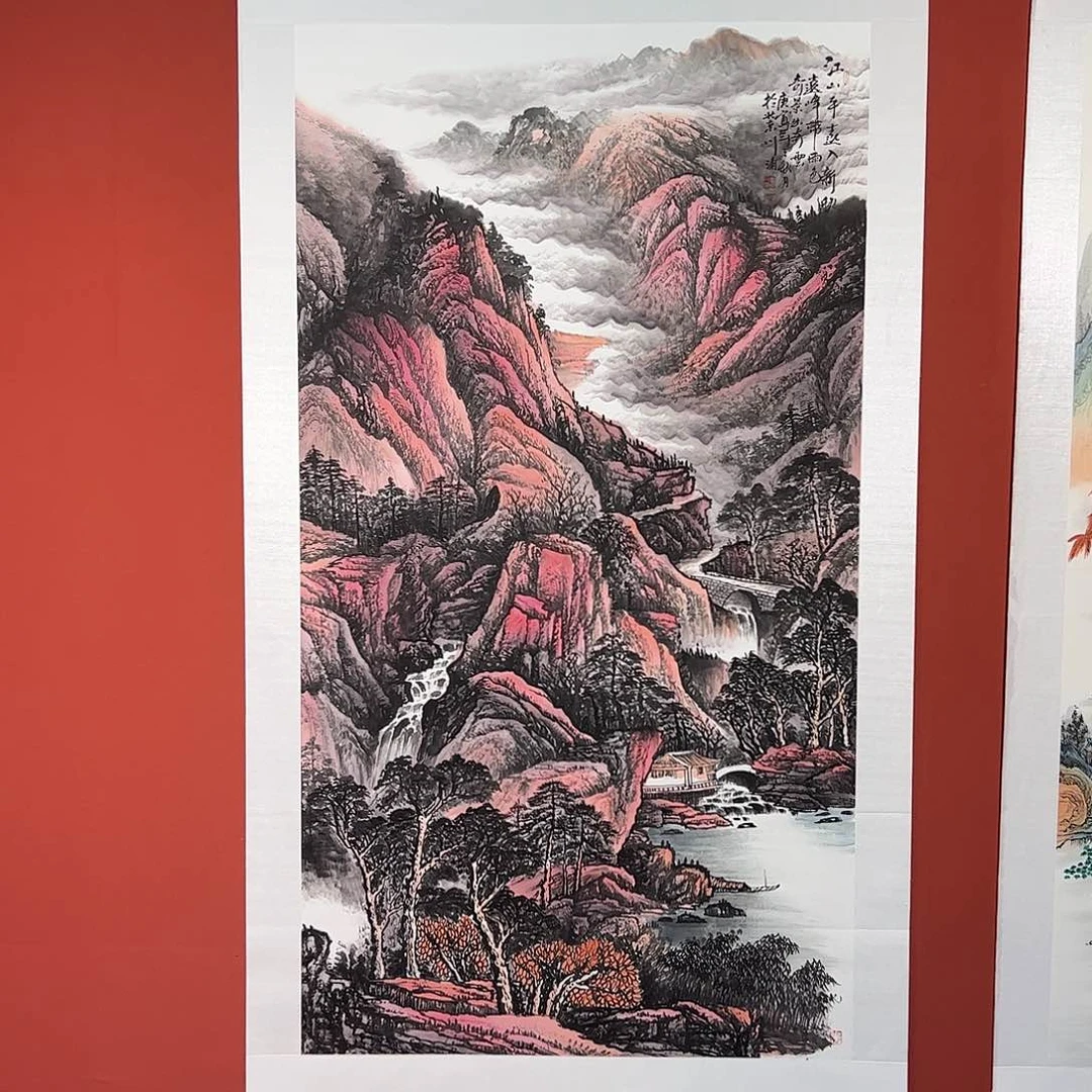 国画李川浦画家作品