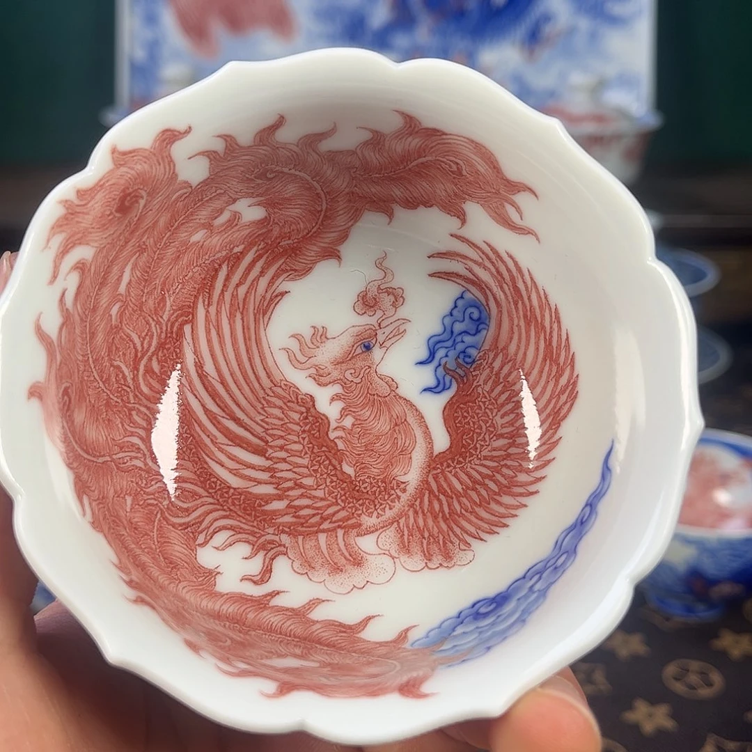 瓷片自成堂景德镇手工手绘