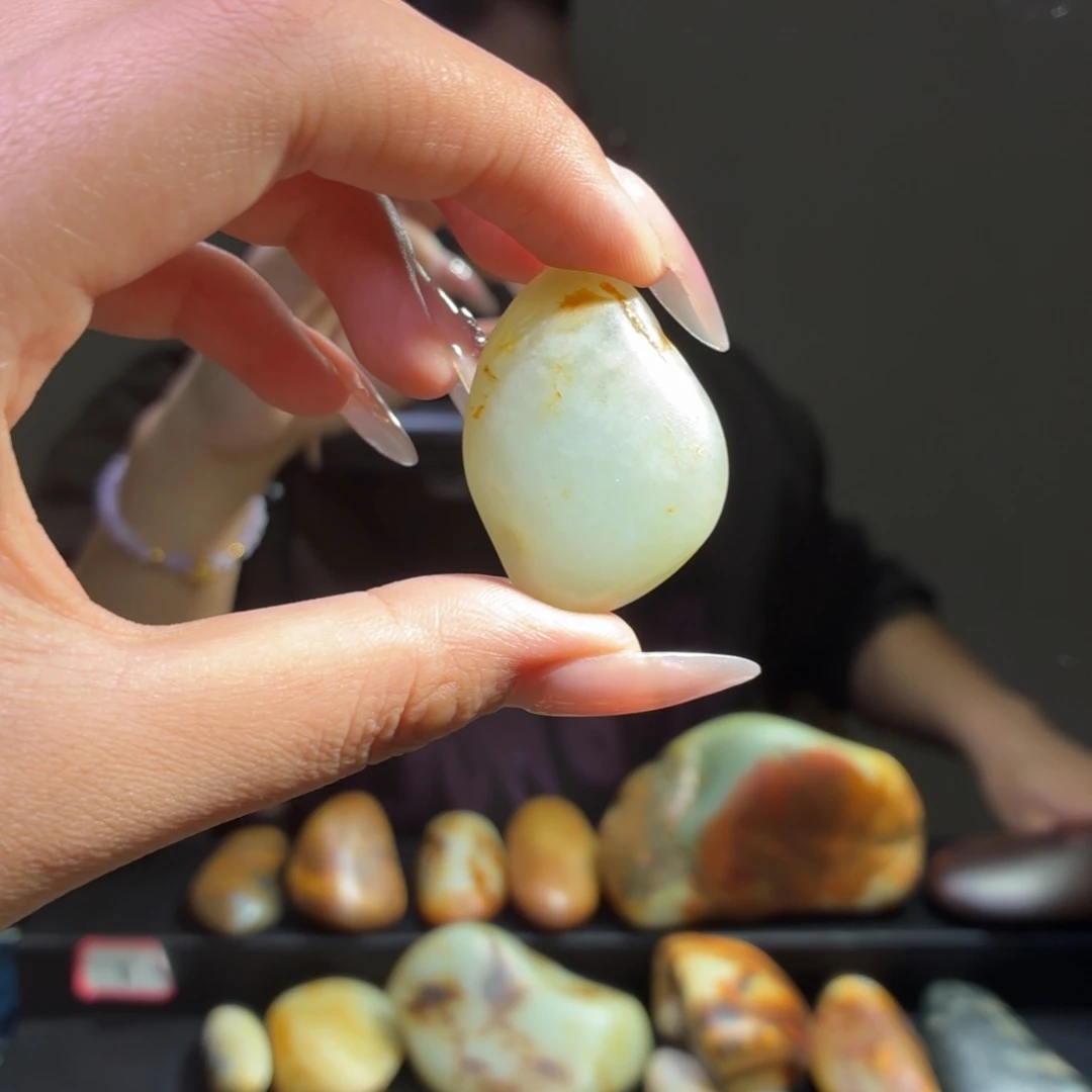 和田玉未镶嵌挂件19