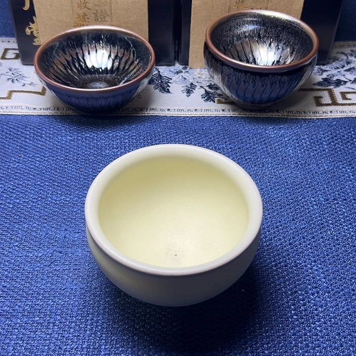微瑕建阳建盏喝茶主人杯