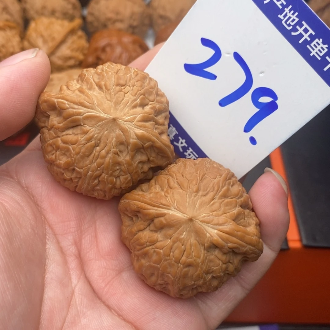 流***心把件文玩核桃铁锤妹妹42全