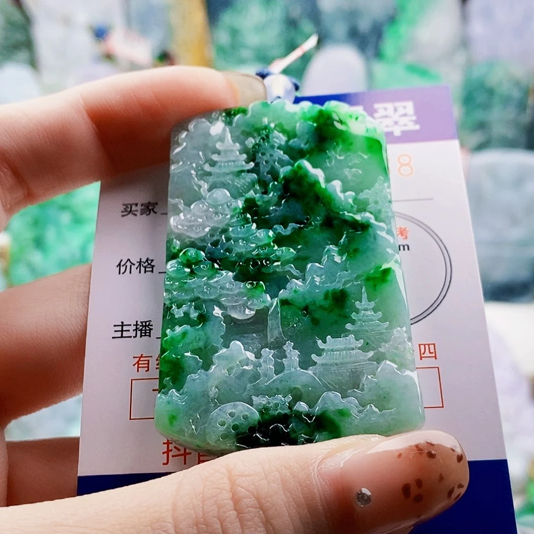 吊坠(不含链)未镶嵌翡翠