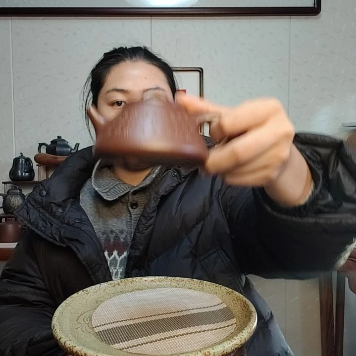 茶壶底槽青200毫升曼生石瓢