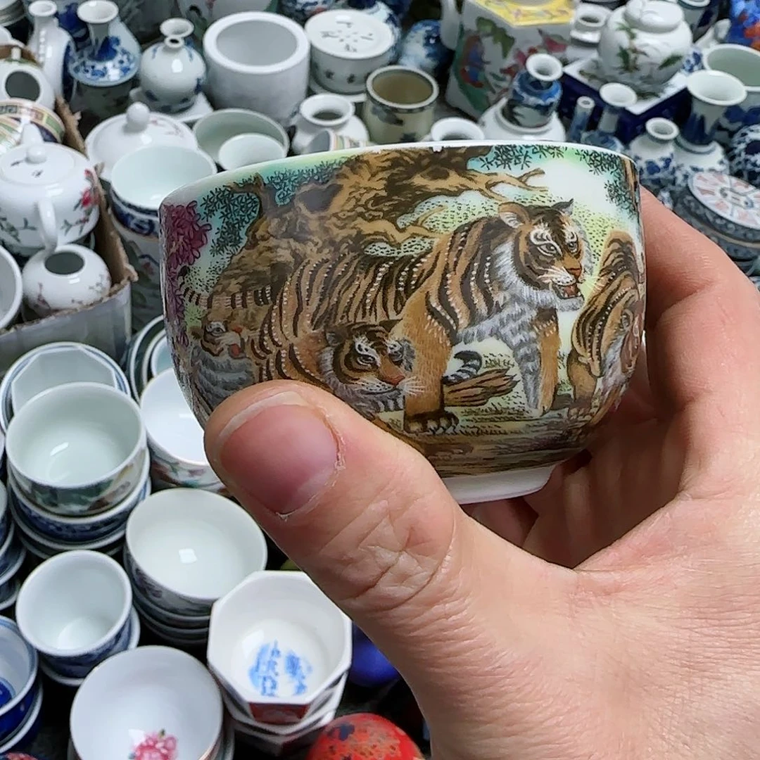 摆件瓷器的工艺技术水平