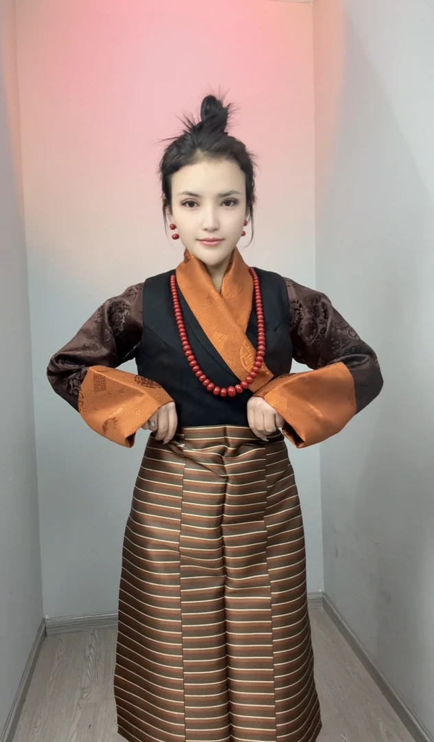 【次卓】“三号”民族服饰三件套（衬衣➕邦典➕藏袍）