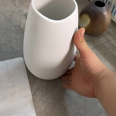 爱***工瓷片瑕疵24厘米白94号一个