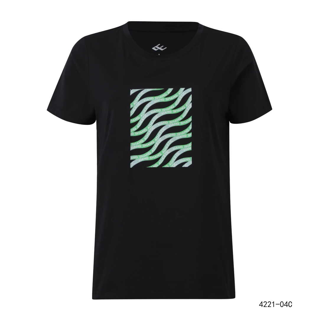 向尚运动女式短袖T恤6020白/6021浅蓝/6022黑色